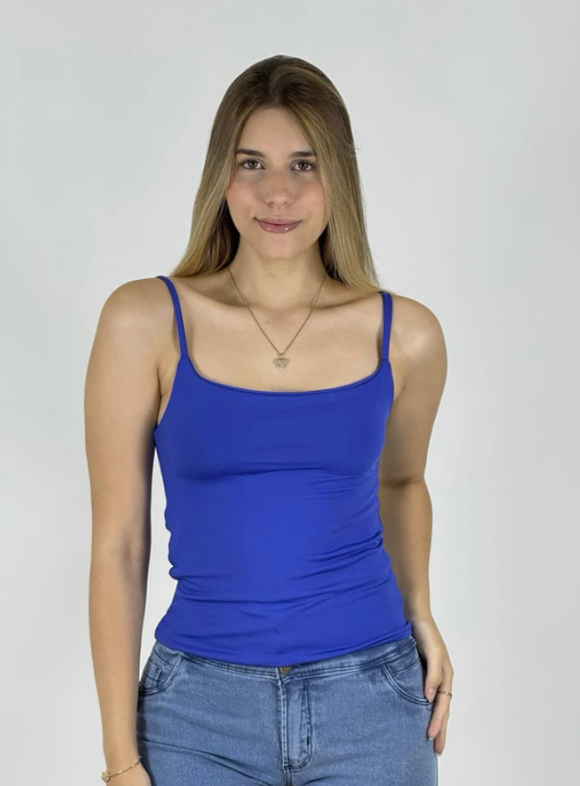 Blusa Regata Alcinha Dupla