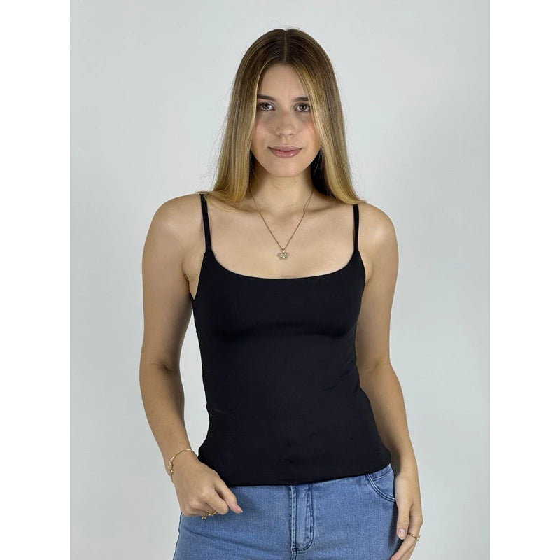 Blusa Regata Alcinha Dupla