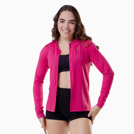 Casaco Academia com Proteção UV