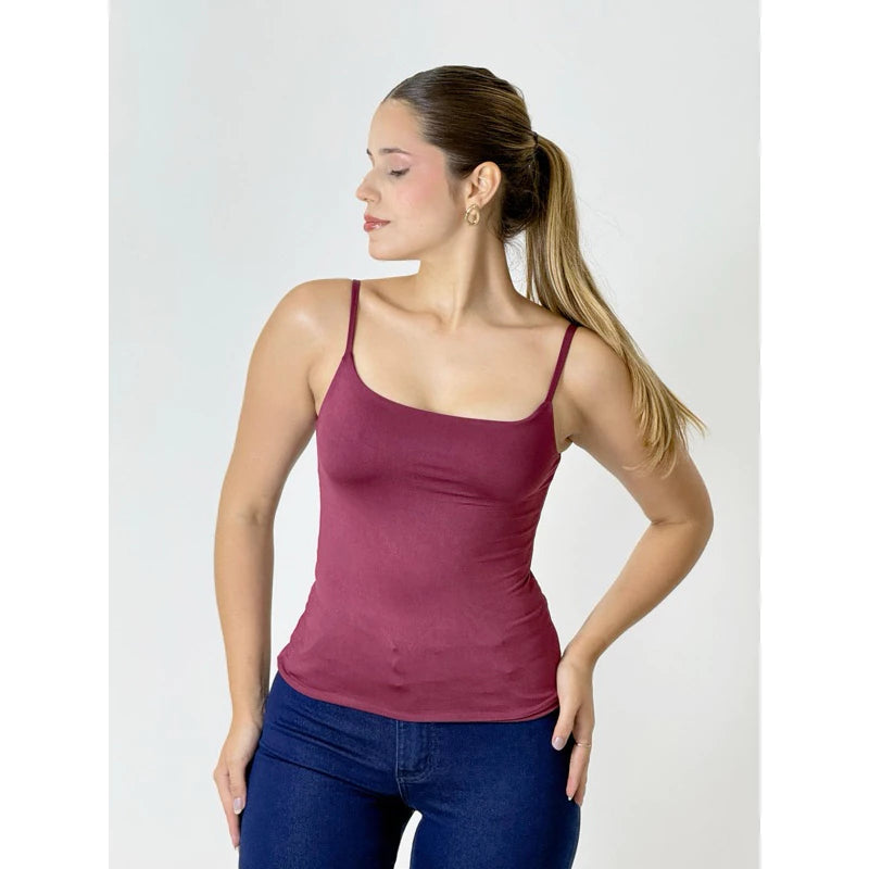 Blusa Regata Alcinha Dupla